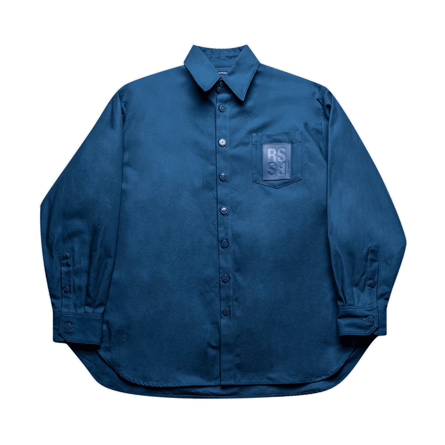 Риза RAF SIMONS Oversized RS Shirt Синьо | 222 M243 10080 0040, 0