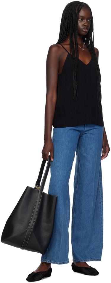 Потник TOTEME TOTEME V-Neck Camisole Черно | 243-WRT0334-FB0020, 3