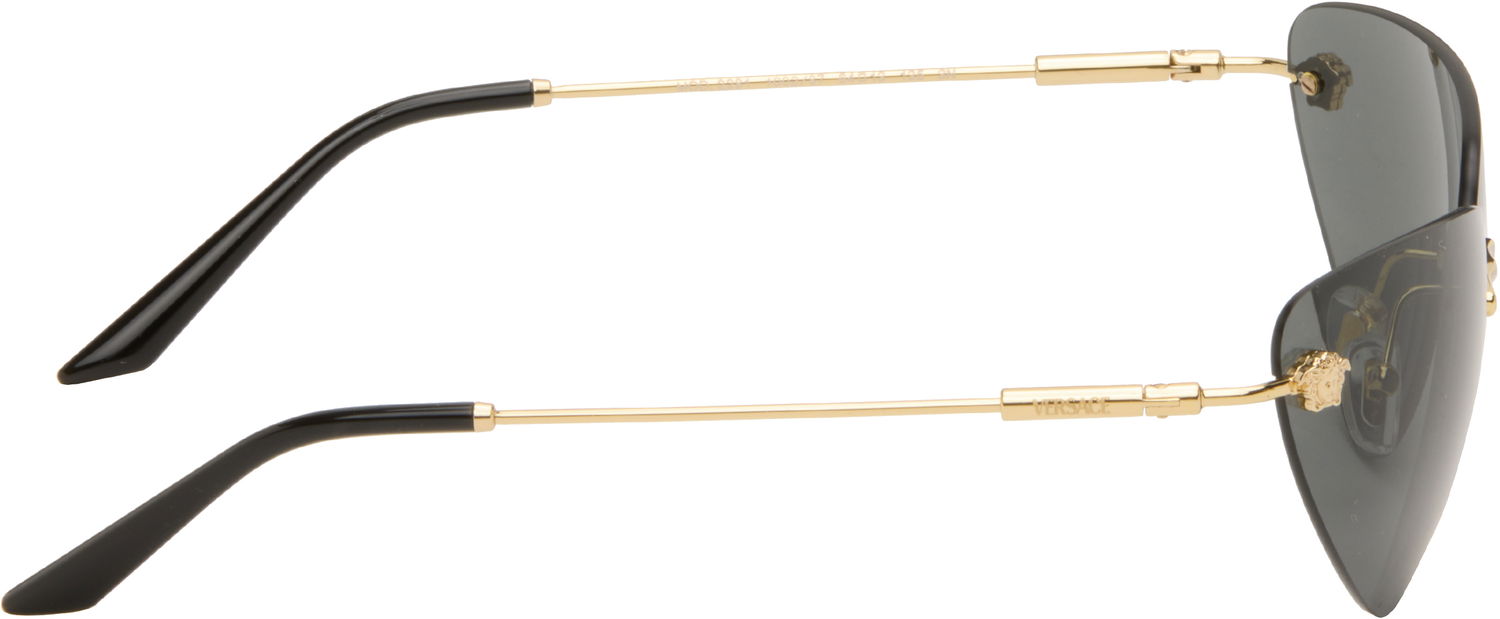 Слънчеви очила Versace Medusa Cat-Eye Rimless Sunglasses Металик | 0VE2281 8056262427705, 1