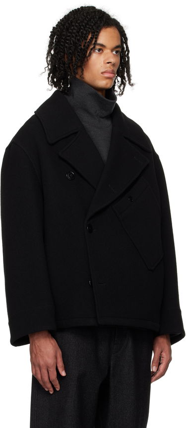 Палта LEMAIRE Lemaire Dispatch Peacoat Черно | OW1114 LF1116, 1