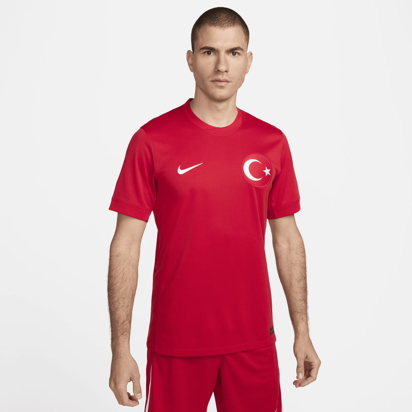 Фланелка Nike Dri-FIT Replica Turkey Stadium 2024/25 Червено | FV1742-611