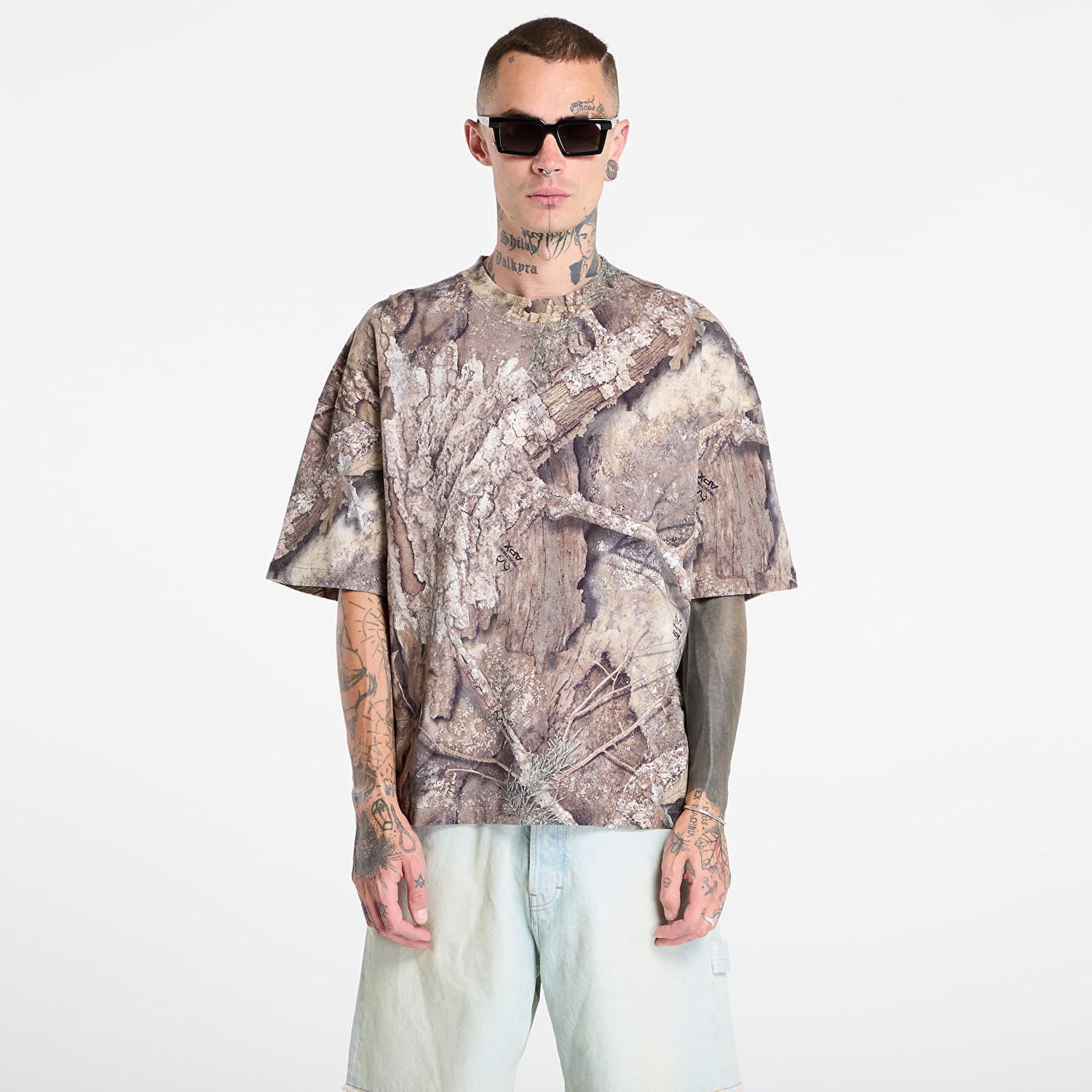 Тениска Represent Clo REPRESENT Real Tree Camo T-Shirt Кафяво | MLM100309-55, 0