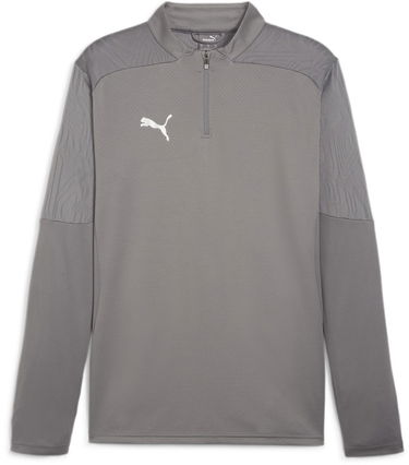 Тениска Puma teamFINAL Training 1/4 Zip Top Сиво | 658551-13, 0