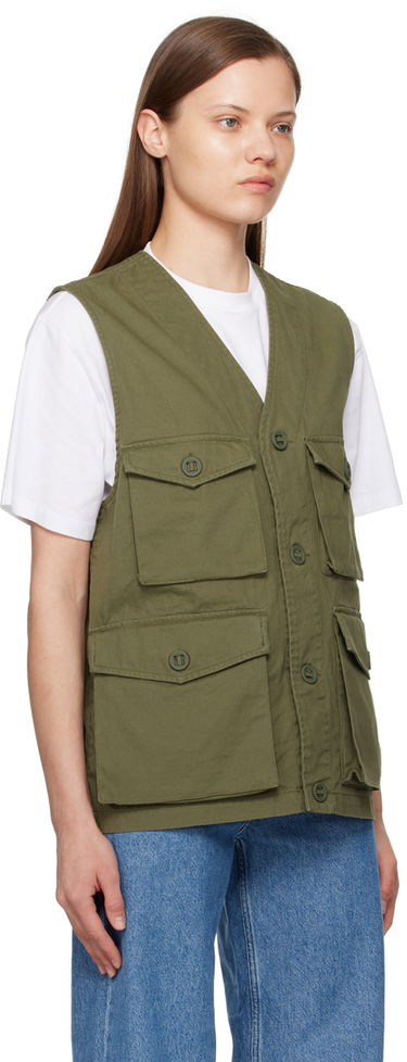 Жилетка Carhartt WIP Utility Cotton Canvas Vest Зелено | I032980 1YS4G, 1