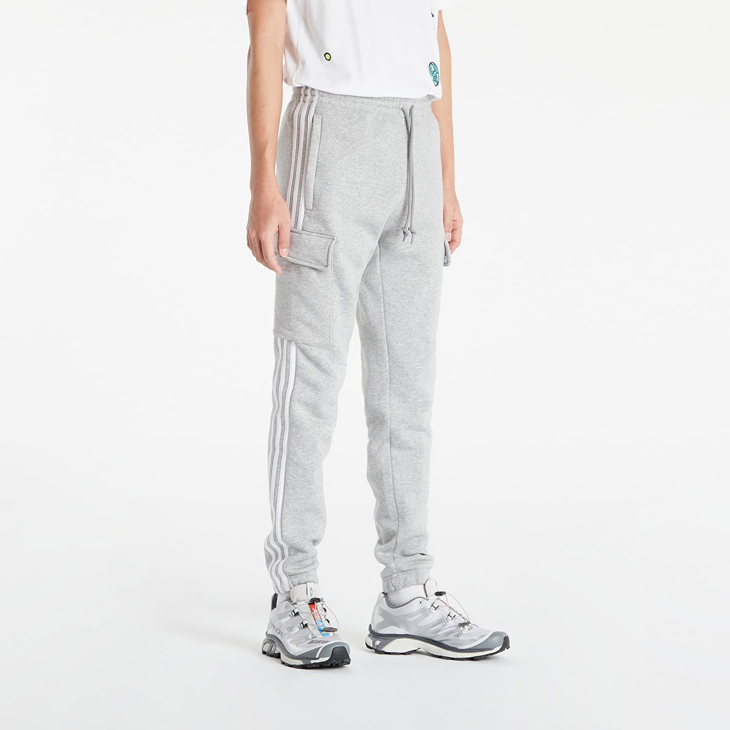 Панталони и дънки adidas Originals 3-Stripes Sc Pants Сиво | HG4827, 0
