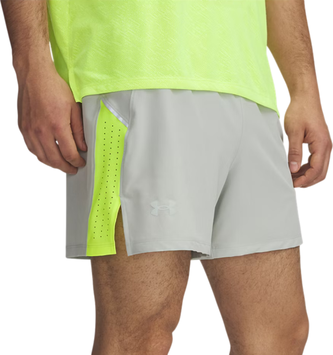 Къси панталони Under Armour Under Armour UA Launch Pro 5" Running Shorts Сиво | 1376509-377, 0