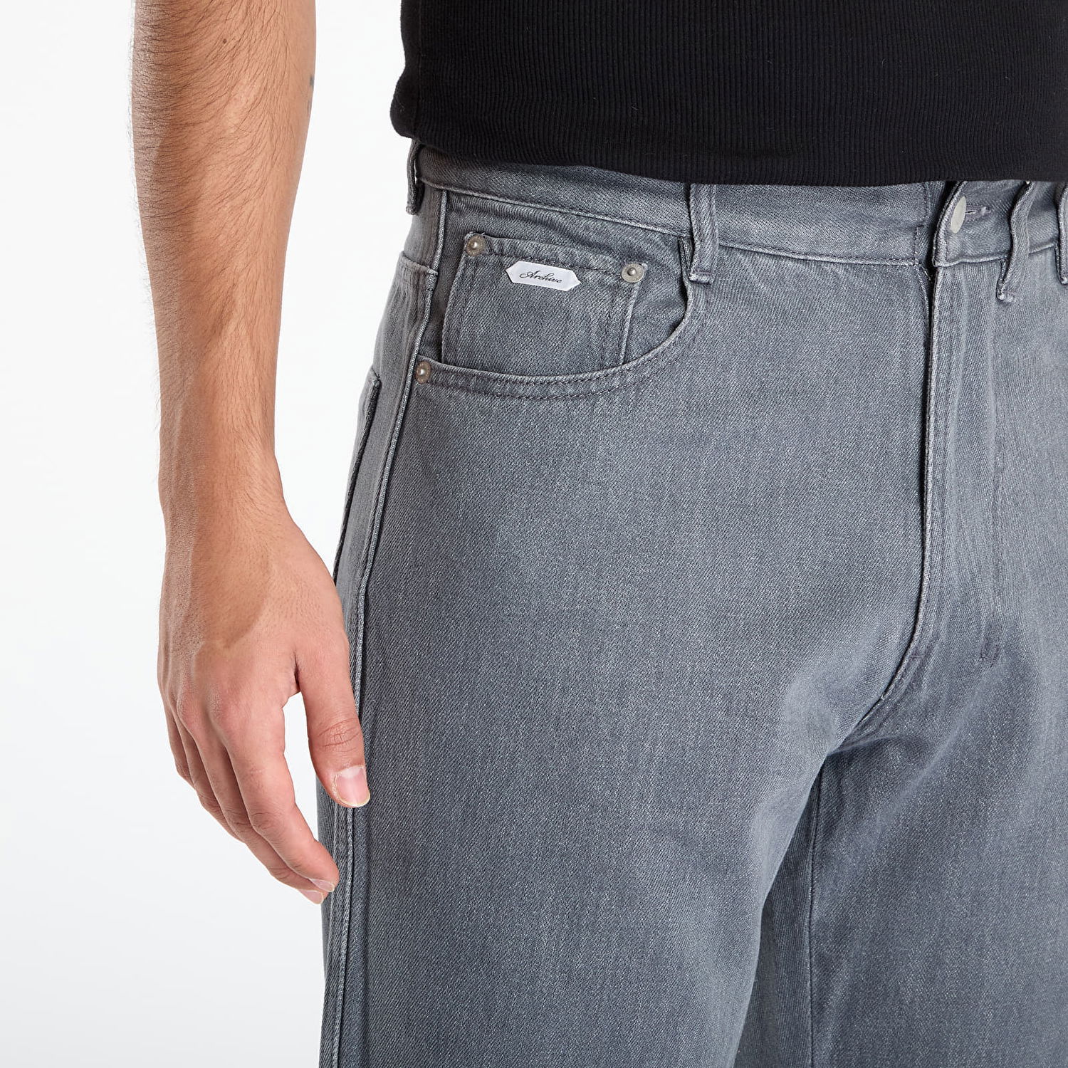 Дънки Post Archive Faction (PAF) Curved Jeans Сиво | A1-200GR, 1