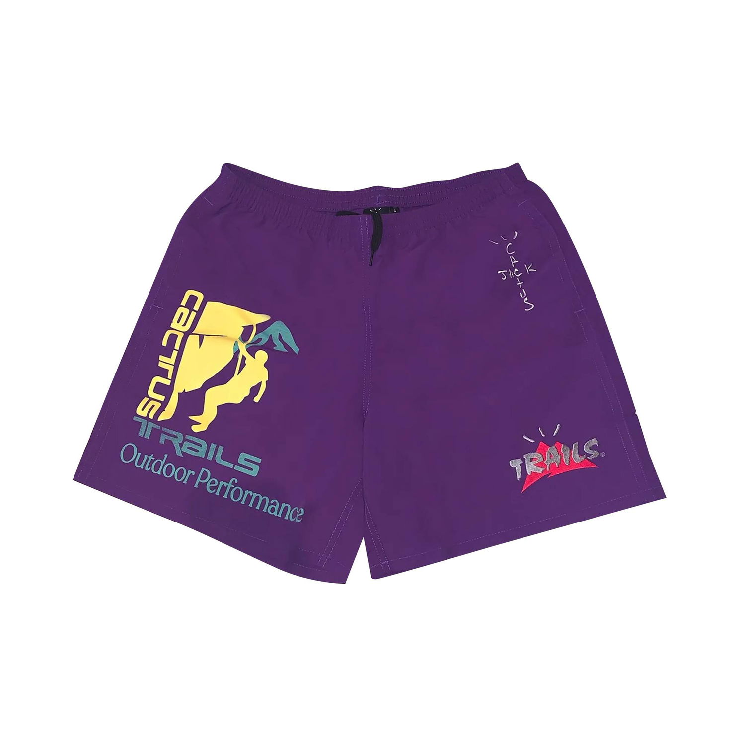 Къси панталони Cactus Jack by Travis Scott Climb Shorts Лилаво | CJNT PS18 PURP, 1