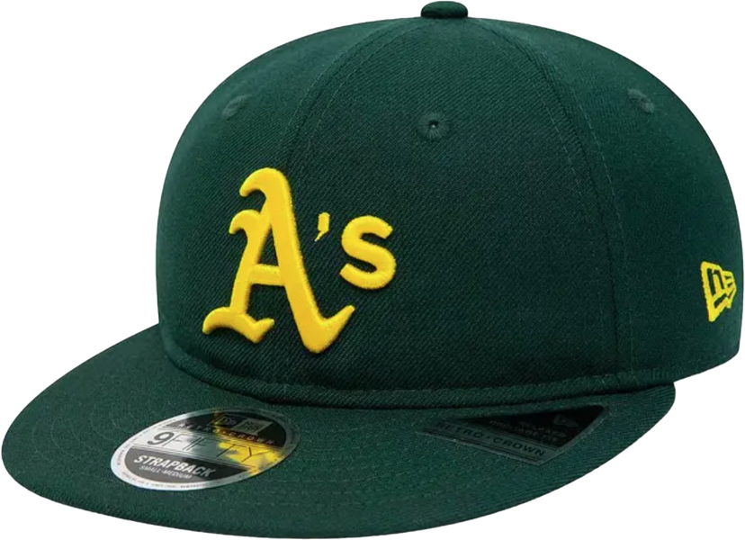 Шапка с козирка New Era Oakland Athletics Cooperstown Patch 9FIFTY Snapback Cap Зелено | 60358057-60358057