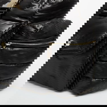 Раница GUESS Nylon Padded Flap Backpack with Gold Hardware Черно | V5BZ13WF820-JBLK, 4