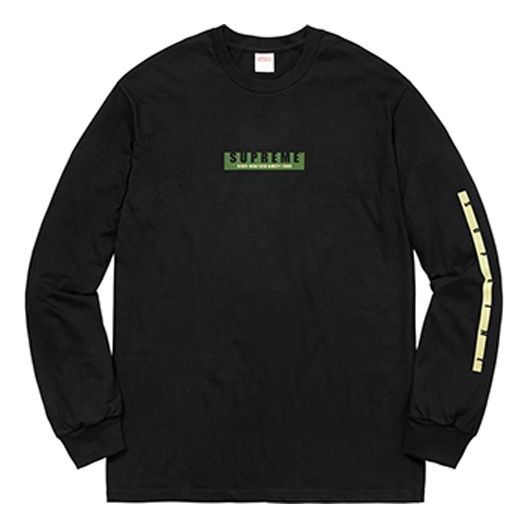Тениска Supreme 1994 Long Sleeve T-Shirt Черно | SUP-FW18-048