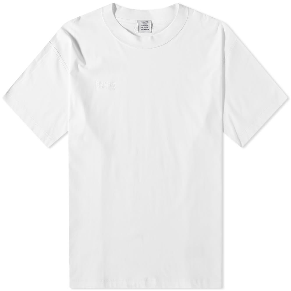 Тениска VETEMENTS Inside Out Tee Бяло | UE63TR660W2, 0
