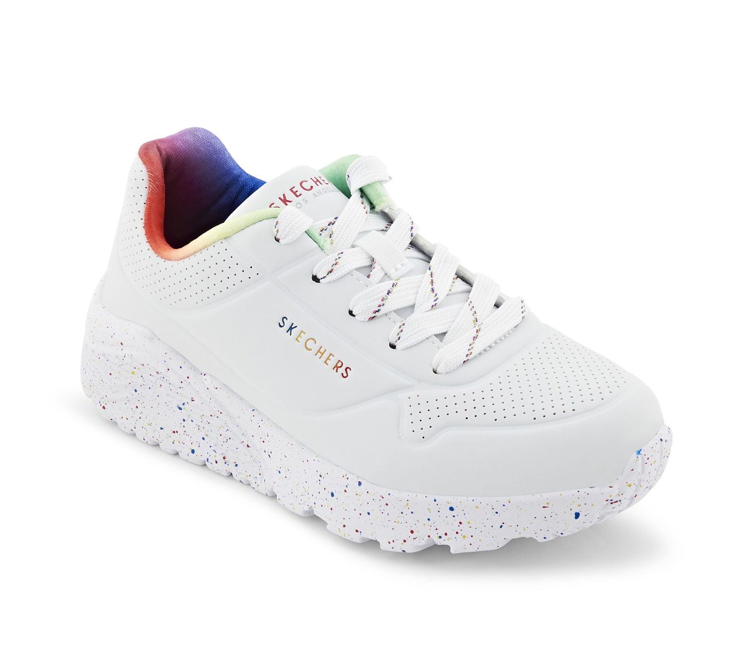 Кецове и обувки Skechers Uno Бяло | 310456L-WMLT, 1