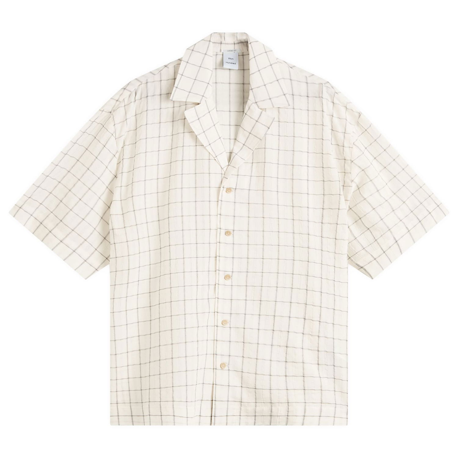 Риза Won Hundred Won Hundred Desmond Vacation Shirt, Size Small Бежово | 3703-14283, 0