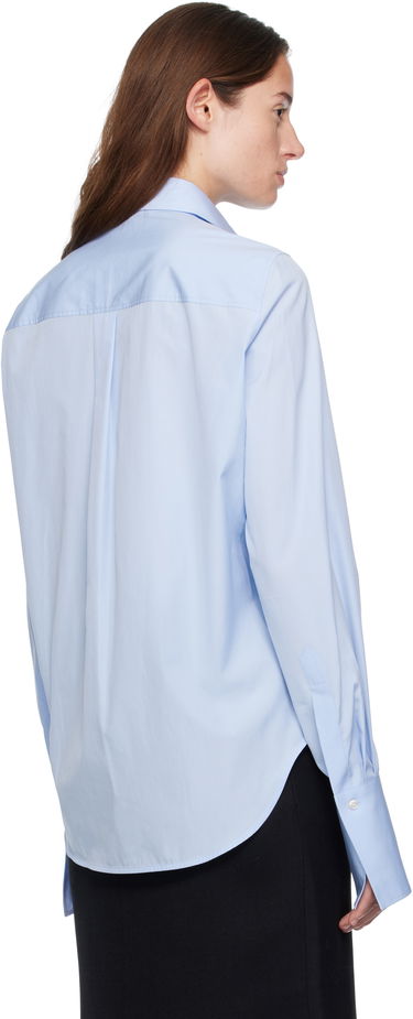 Риза WARDROBE.NYC WARDROBE.NYC Classic Shirt Синьо | W1135F25CO, 2