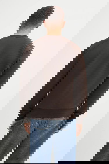 Суитчър Carhartt WIP Chase Sweatshirt Кафяво | I033660-00W.XX, 4