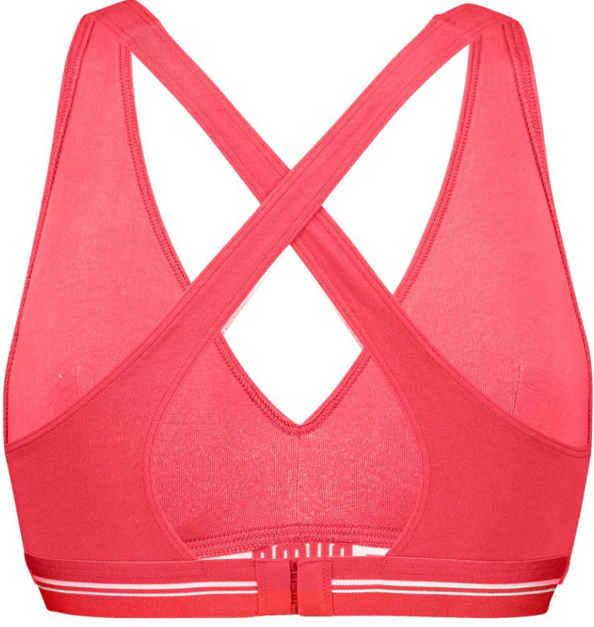 Сутиен Puma Padded Top Sport BH Damen Rot Розово | 701223668-005, 1