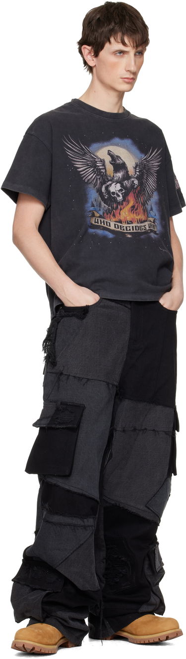 Фланелка Who Decides War Moon Jersey T-shirt Черно | 1110470002FW25, 3