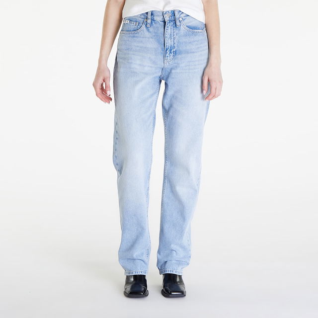 Jeans High Rise Straight Jeans Denim Light