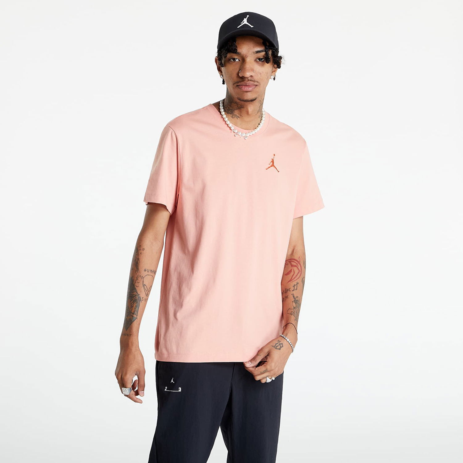 Тениска Jordan Jumpman Emb Crew Розово | DC7485-824, 0