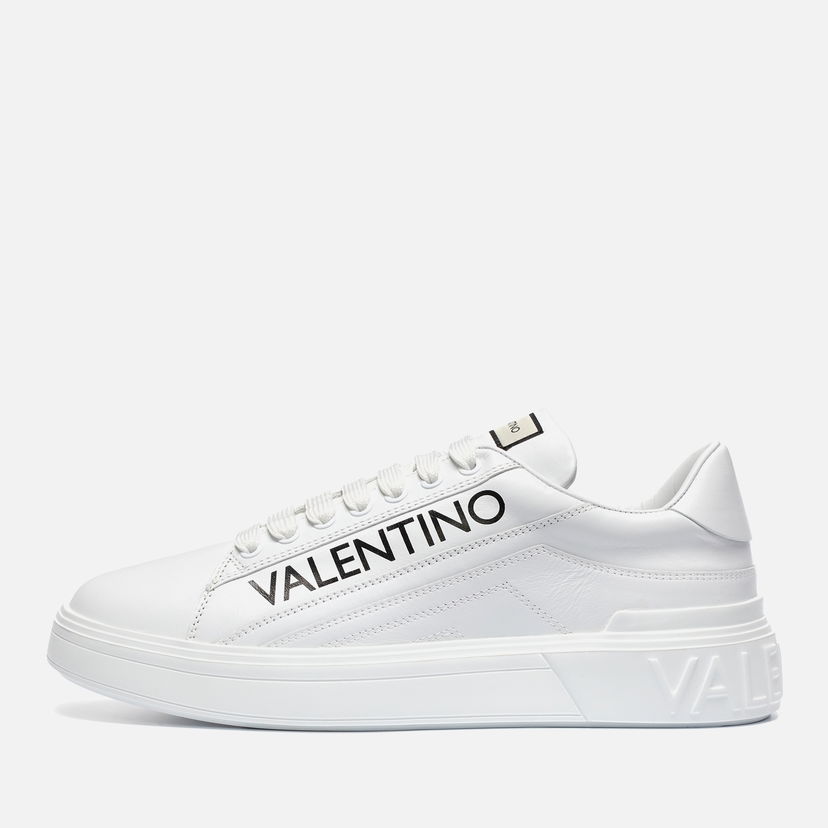 Кецове и обувки Valentino Rey Leather Low Top Trainers Бяло | 92R2103VIT-010