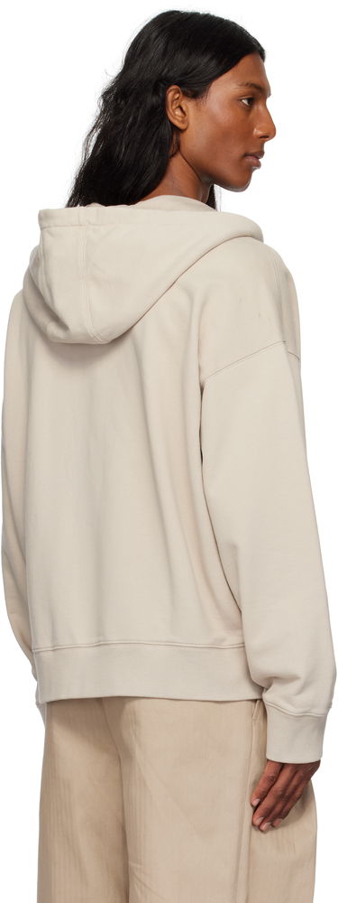Суитчър MAISON KITSUNÉ Maison Kitsuné Bold Fox Head Patch Oversize Fullzip Hoodie Бежово | OM02138KM0001, 2