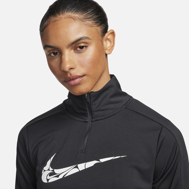 Суитчър Nike Swoosh Dri-FIT Quarter Zip Top Черно | FN2636-010, 3