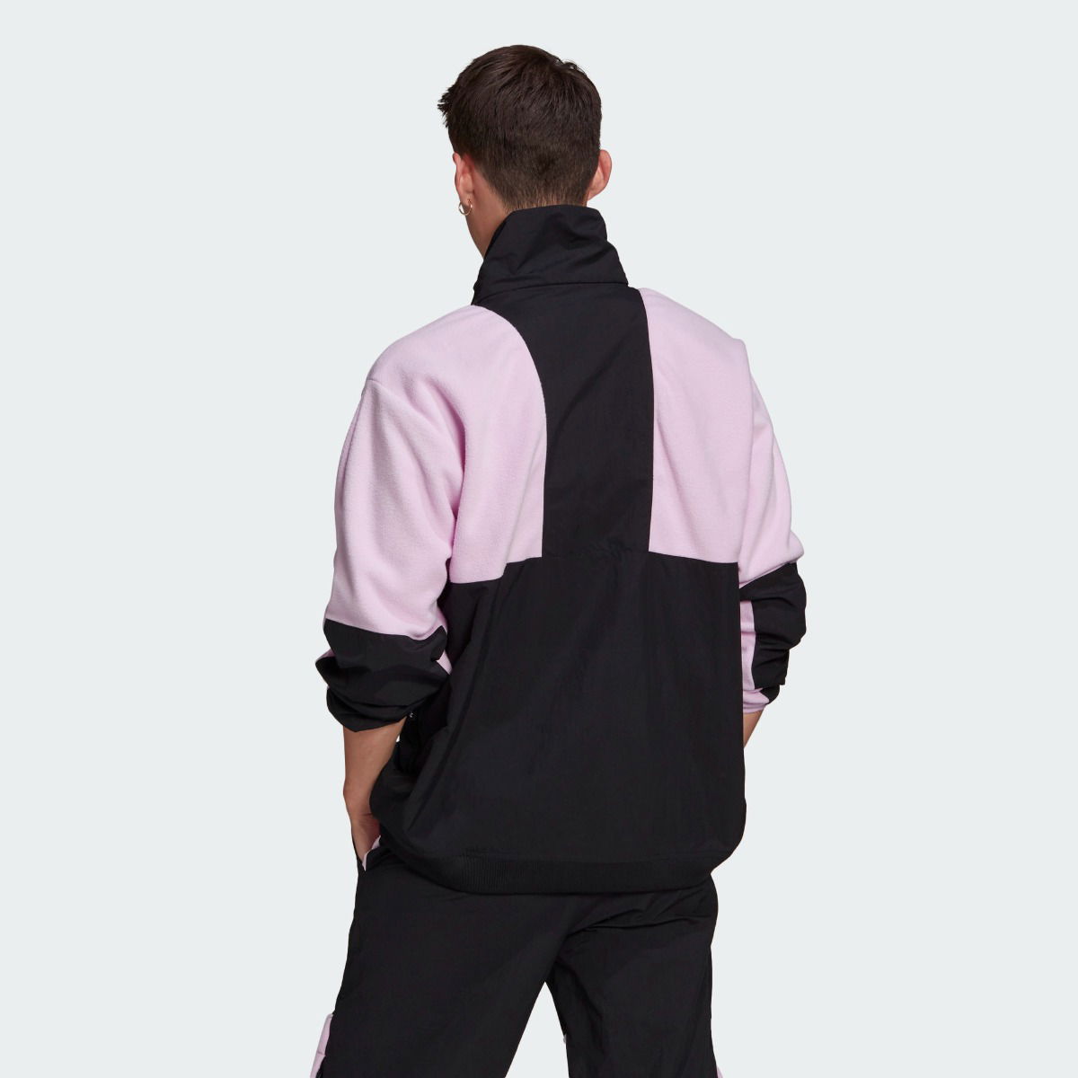 Суитчър adidas Originals Adventure Blocked Half-Zip Hoodie Черно | GN2378, 1