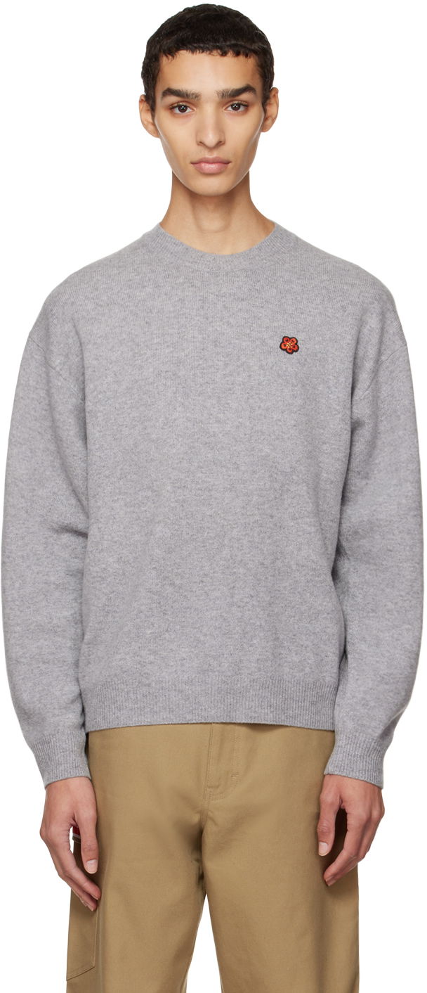Пуловер KENZO Paris Сиво | FC65PU3433LC, 0
