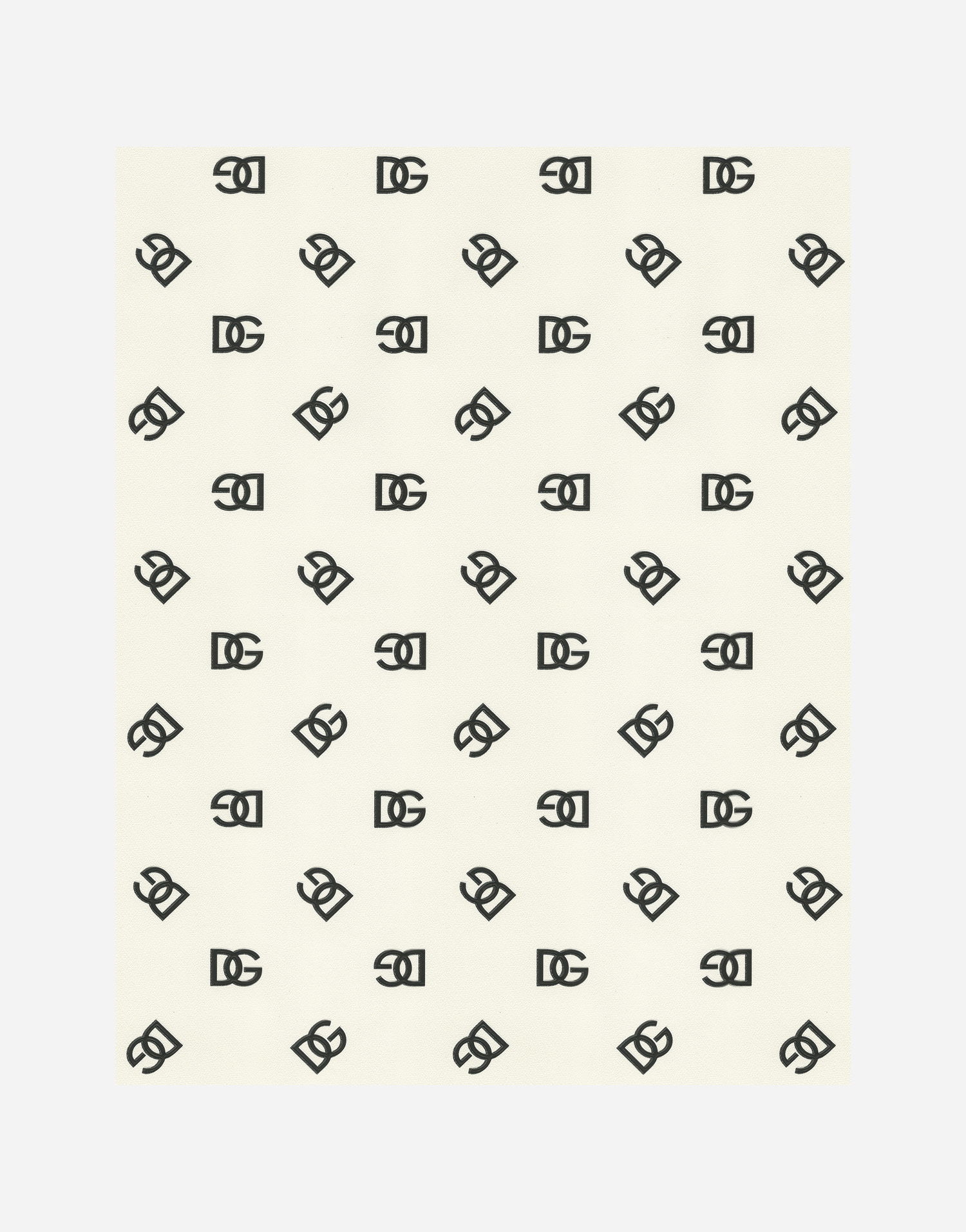 Домашен декор Dolce & Gabbana Wallpaper with logo print Бяло | TCW007TCAHOU0075, 0