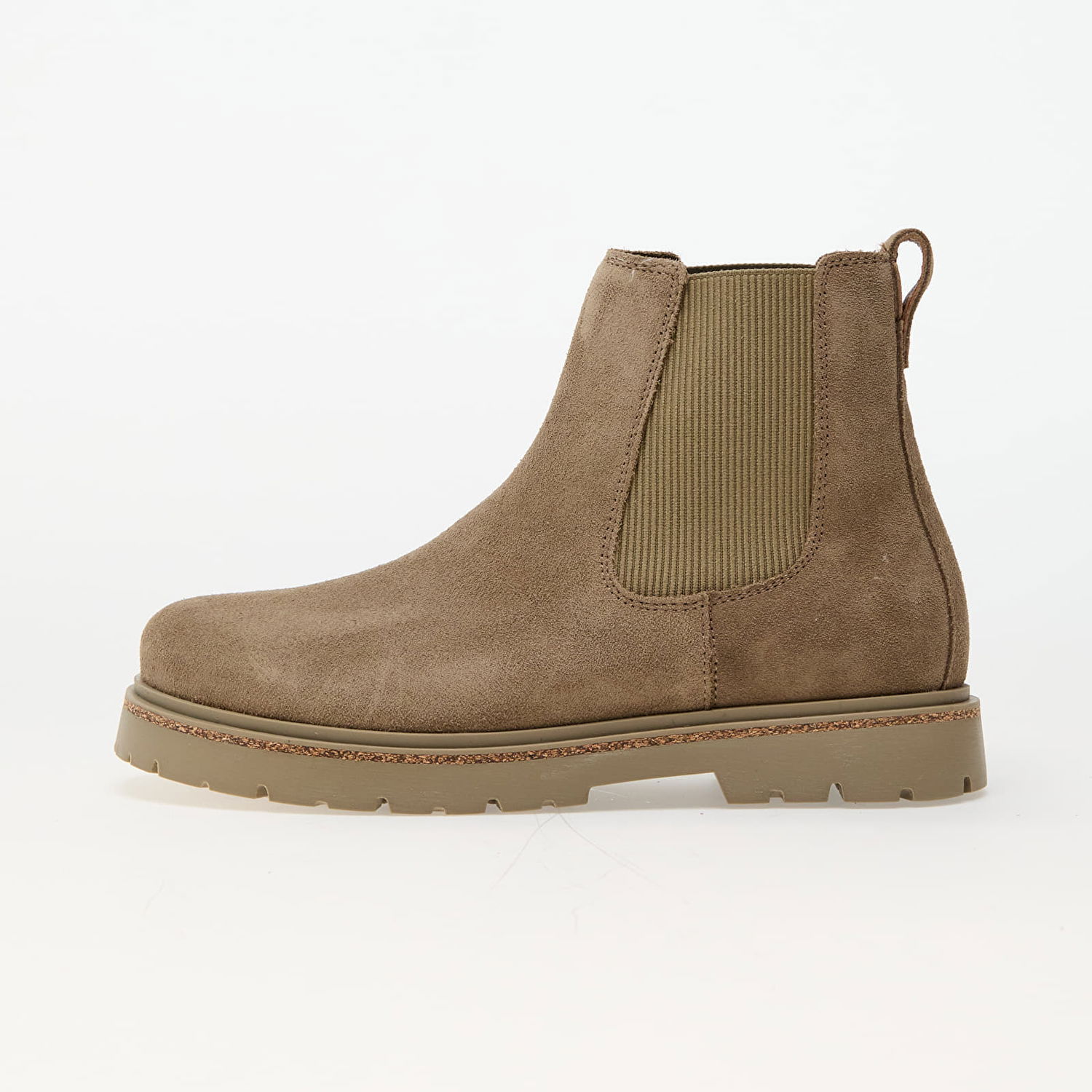Кецове и обувки Birkenstock Highwood Slip On Mid W Leather Velvet Taupe Кафяво | 1025737, 0