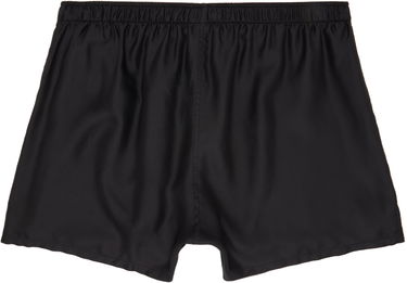 Боксерки ZEGNA Black Silk Boxers Черно | N3LE71760, 1