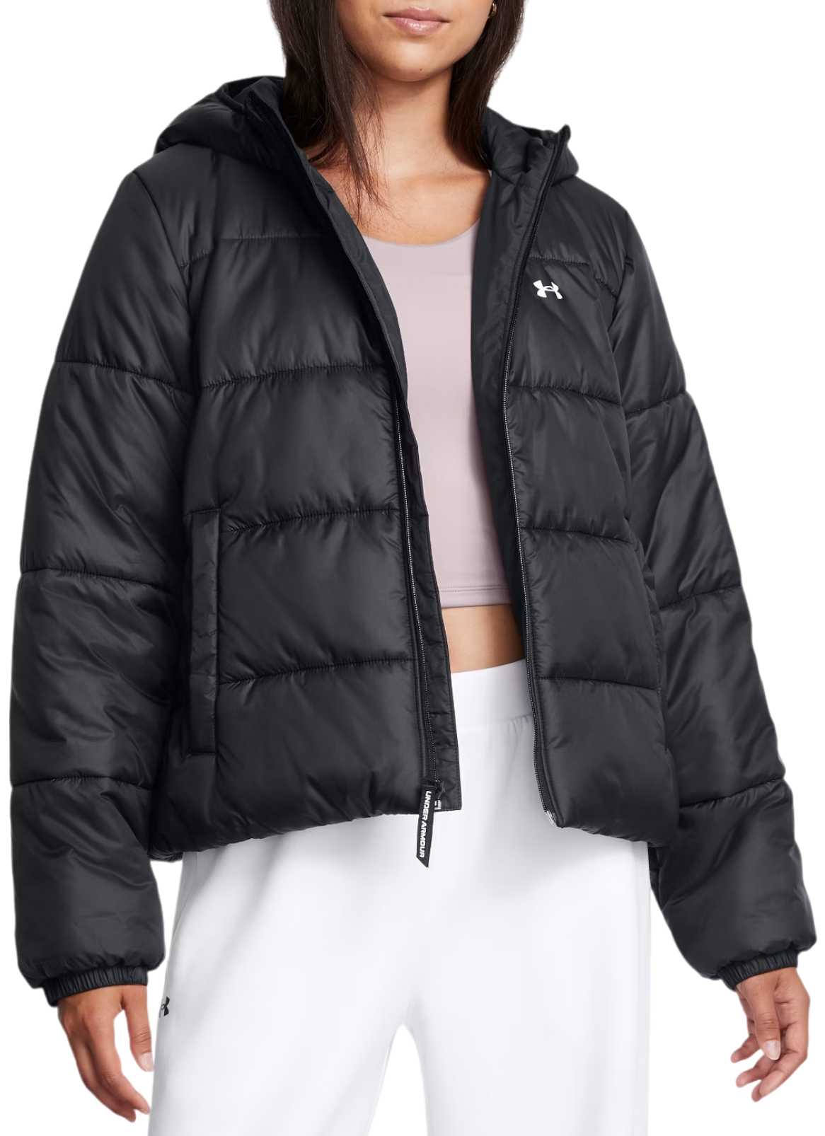 Пухо яке Under Armour LW Insulate Hooded Jacket Черно | 1389183-001, 0