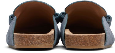 Кецове и обувки JW Anderson JW Anderson Felt Stitch Loafer Mules Синьо | LF0078-LA0380, 1