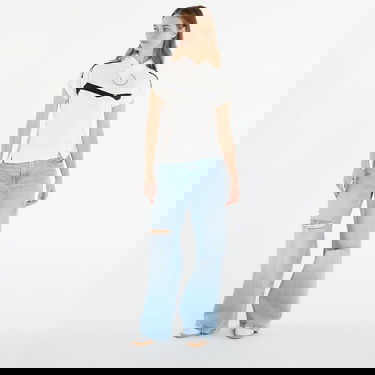 Тениска adidas Performance Reconstructed Mock Neck Short Sleeve Top Бяло | KC6531, 3