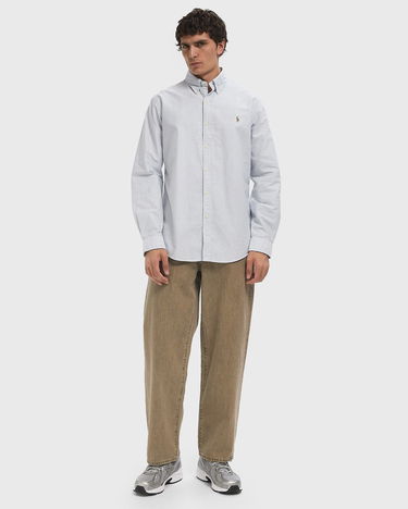 Риза Polo by Ralph Lauren Custom Fit Oxford Shirt Сиво | 710792041004, 2