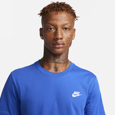 Тениска Nike Sportswear Club Tee Синьо | AR4997-480, 4