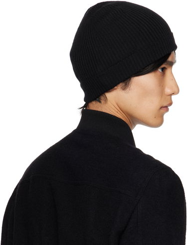 Шапка Rick Owens Concordians Ribbed Beanie Черно | RU02E1495 RIBWS, 2