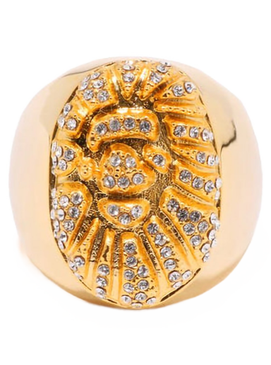 Пръстен BAPE Ape Head Crystal Stone Ring Бежово | 1I80-182-014
