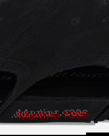 Шапка с козирка Martine Rose Distressed Baseball Cap Черно | 1130WP13002, 6