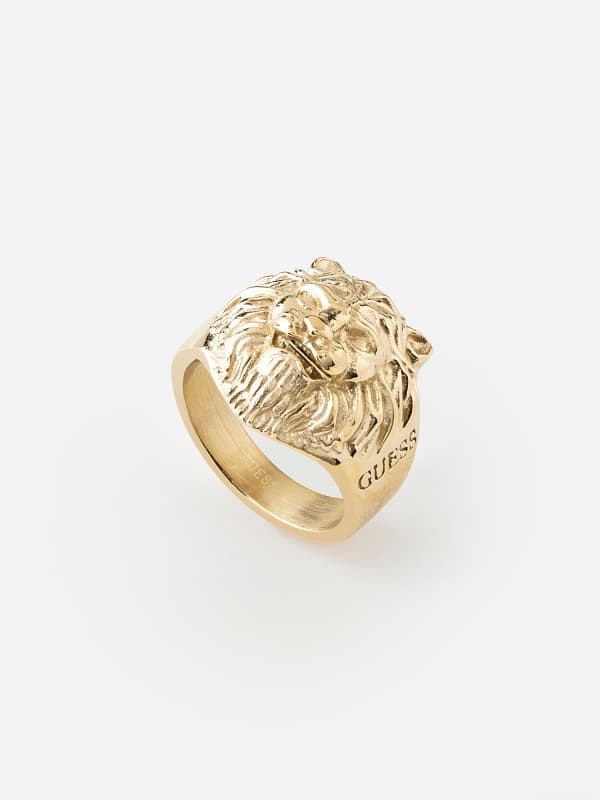 Пръстен GUESS "Lion King" Ring Металик | JUMR01307JW, 0