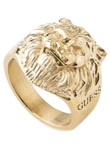 Пръстен GUESS "Lion King" Ring Металик | JUMR01307JW