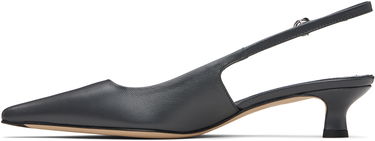 Аксесоари Aeyde Aeyde Catrina Slingback Kitten Heels Сиво | A11-PU0114001221-225, 2