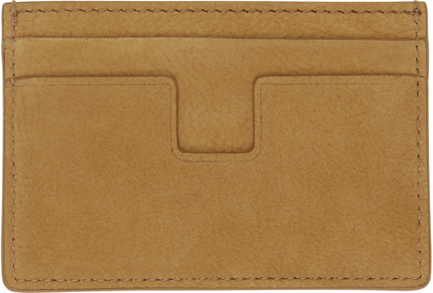 Портфейл Tom Ford Tom Ford Classic Nubuck Card Holder Кафяво | Y0232-LCL449G, 1