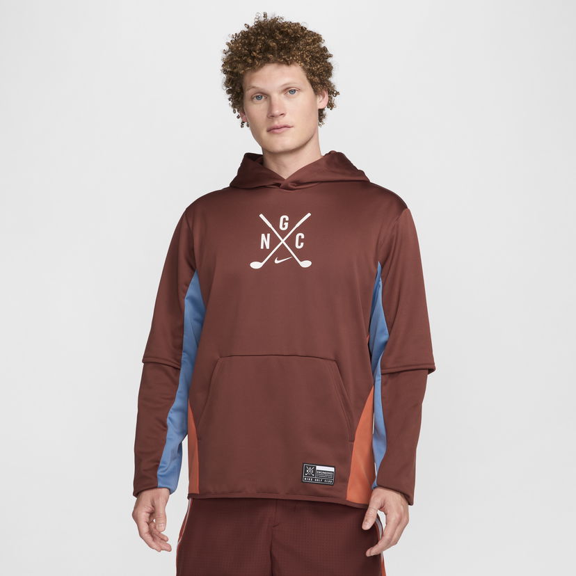 Суитчър Nike Golf Club Hoodie Кафяво | FQ1145-231