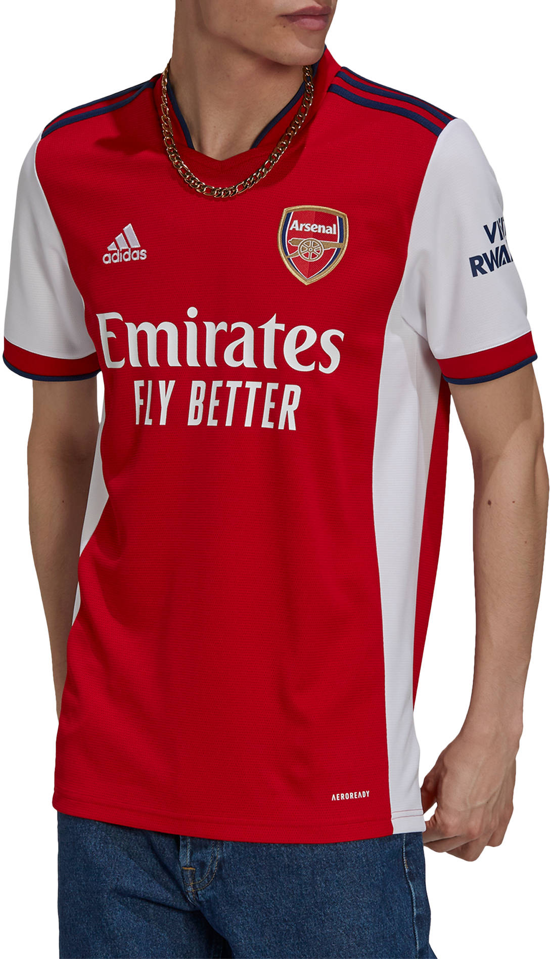 Фланелка adidas Originals Arsenal FC 2021/22 Home Soccer Jersey Червено | gm0217, 0