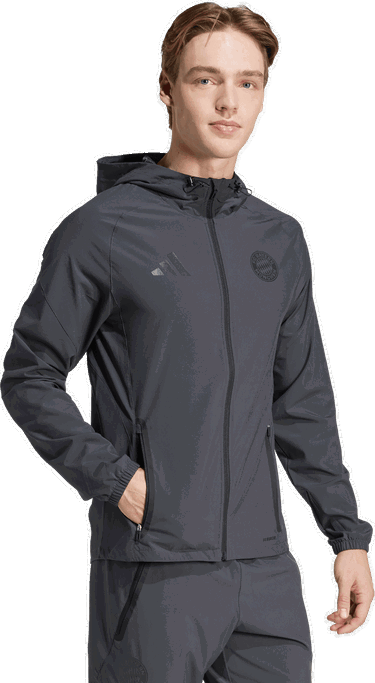 Комплект adidas Originals FC Bayern Munich Hooded Jacket Черно | jw4674, 5