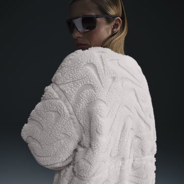 Палта Nike High Neck Fleece Jacket Кафяво | FV8025-104, 1