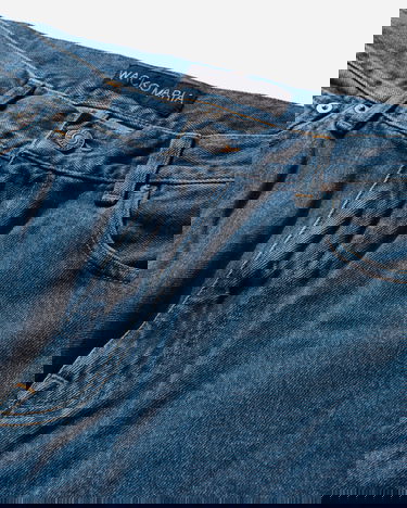 Дънки WACKO MARIA Washed Denim Pants Синьо | 24FW-WMP-PT01 INDIGO, 4