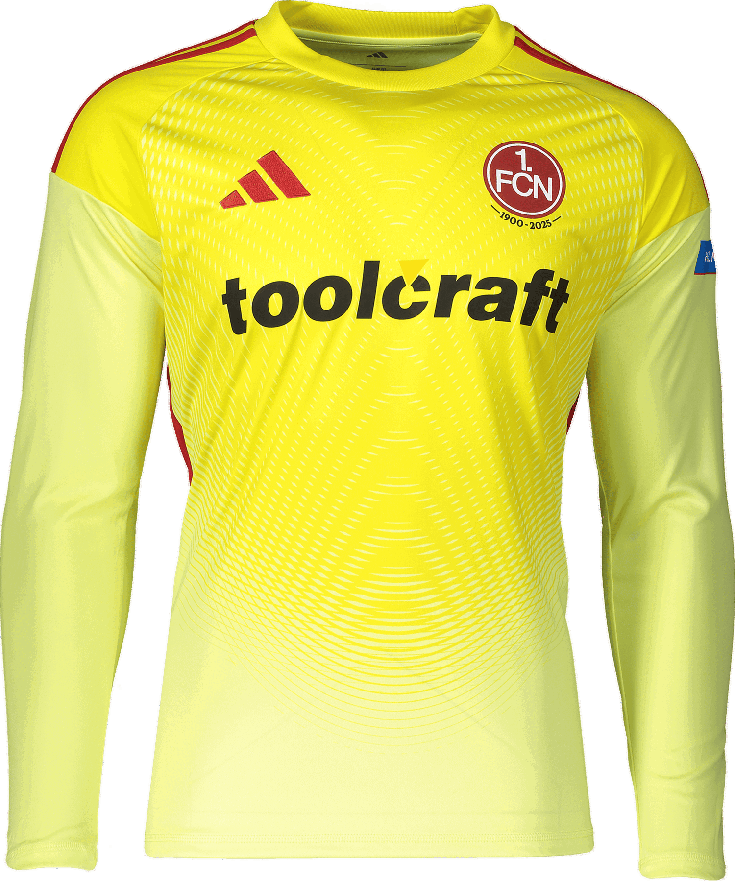 Фланелка adidas Originals 1. FC Nürnberg Goalkeeper 2025/26 Jersey Жълто | 6fcnjn2020, 0